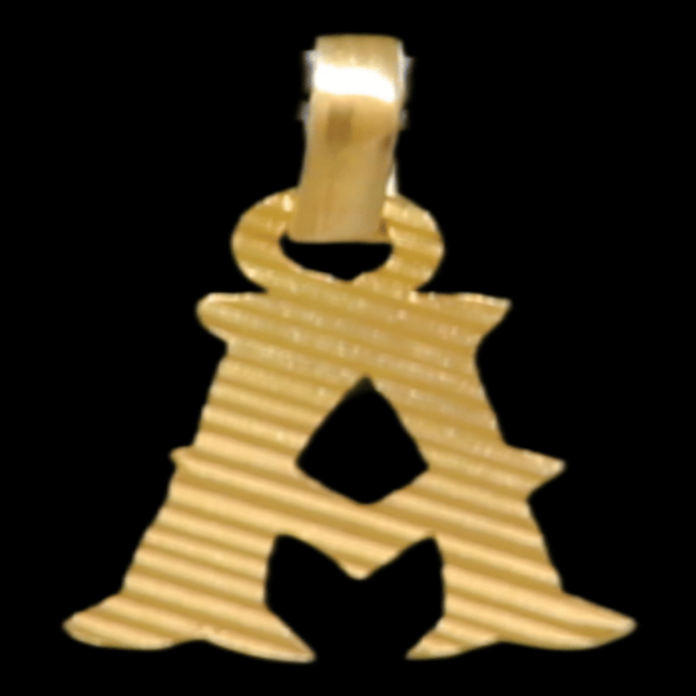 18K Gold Pendant
